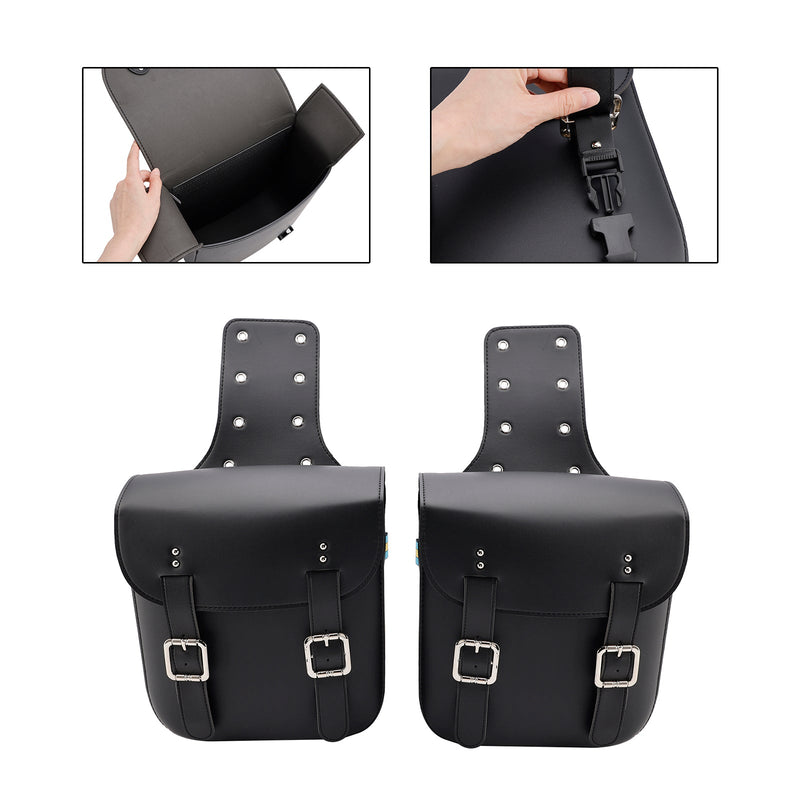 Hecktasche Seitensatteltasche Hecktasche Gepäcktasche Aufbewahrung Schwarz 18L Für Motorrad