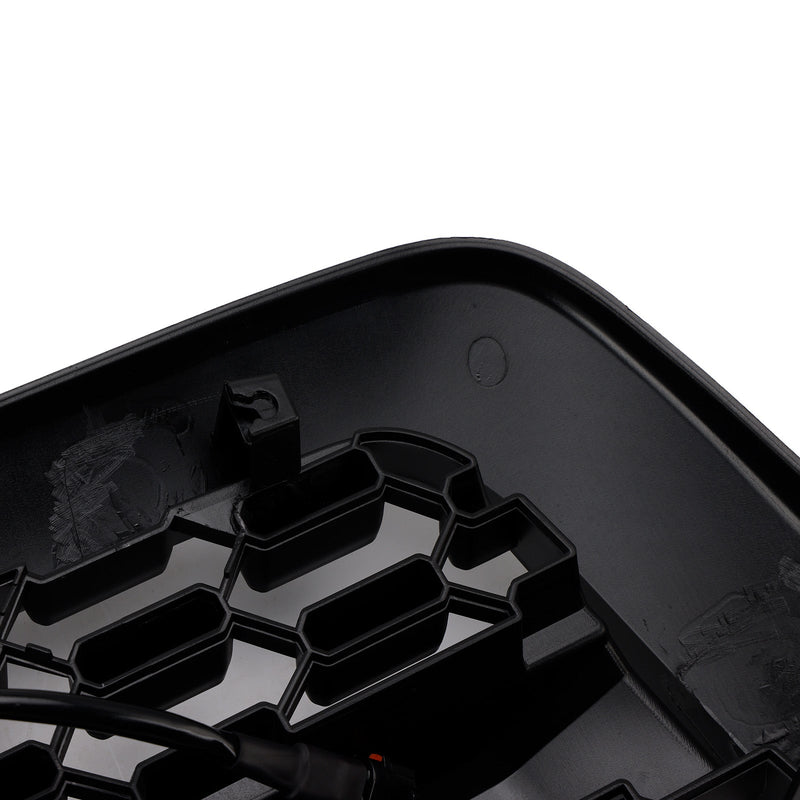 Frontstoßstangengrill in Mattschwarz, passend für Toyota Sequoia 2005-2007 mit LED-Beleuchtung