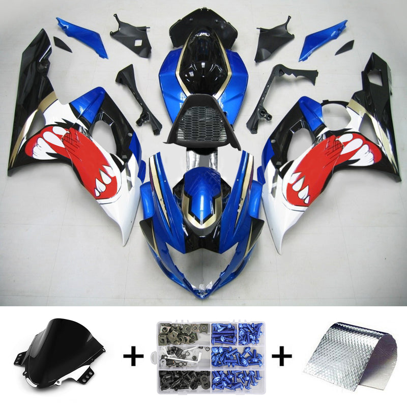 2005-2006 Suzuki GSXR1000 K5 Zestaw wyzwalacza wtrysku Nadwozie Plastik ABS