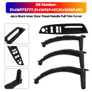 4 stücke Schwarz Innen Tür Panel Griff Pull Trim Abdeckung Für BMW E70 X5 E71 X6 07-14