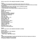 2 peças AUTO LEIT LED-HL D3S 166340CW 45 WATT 6000 KARAT PARA OSRAM