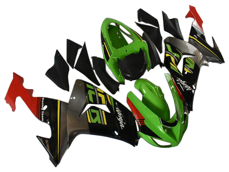 Zestaw owiewki wtryskowej Nadwozie Plastik ABS pasuje do Kawasaki ZX10R 2006-2007