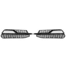 2013–2016 Audi A3 S3 S3 S-line přední dolní nárazníková mlhová světla pokrývají chladicí mřížku