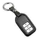 Autoschlüsselhülle aus Leder und Silikon mit Schnalle für Honda