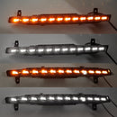 2010–2015 Audi Q7 Sportversion Frontstoßstange mit 12 LED-Blinkern und Nebelscheinwerfern