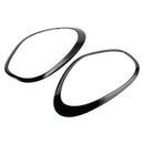 2 kappaletta loistavat mustat ajovalot koristirengas Mini Cooper Countryman R60: lle