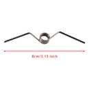 Itseaukeavan oven saranat jousipalautuksella, molempien saranoiden säde 1/2"&quot;sekä 5/&quot;8"&quot;