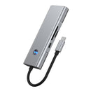 9 in 1 TYPE-C + USB3.0 USB2.0 HDMI SD/TF PD100W Audio Data Interface Hub Adapter
