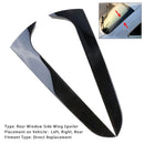 2009–2016 Audi A4 B8 Avant schwarz glänzend Paar Heckscheibe Seitenflügel Spoiler