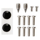 VW Polo Skoda Leder-Autoschlüsselhülle aus Zinklegierung, grau