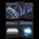 B350M-K Počítačová desktop DDR4 AM4 CPU WiFi NVME Gigabitova síťová karta