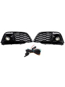 Tåkelysgrilldeksel 80A807680L for Audi Q5 SQ5 (2018–2022) – Før facelift med tilbehør