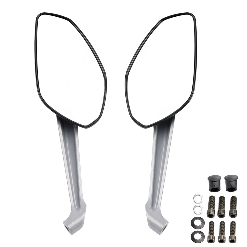 Černý pár zadních pohledy pro Ducati Monster 797 821 Stripes 1200 S 2014-2017