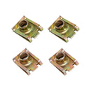 4x Sattelschloss Befestigungsschrauben Diebstahlsicherung Befestigungssatz Für Touring 93-18