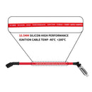 8x Zündkerzen + Drähte 10,5mm Set 19299585 Für Chevy GMC 4,8 L 5,3 L 6,0 L V8