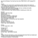 Auto Vorne Links Stoßstange Tow Haken Auge Abdeckung Kappe 7P6807185A Für VW Touarge 14-18