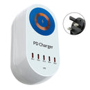 140W Ladegerät Magnetisches kabelloses Schnellladegerät PD100W Laptop-Handy-Ladegerät