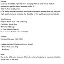 1984-1996 Jeep Cherokee paliwa zbiornik paliwa Spectra 71722YH