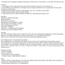 Järnblockborrmall för installationen av generatoren 551445 för LS Truck/SUV LS1 LSX