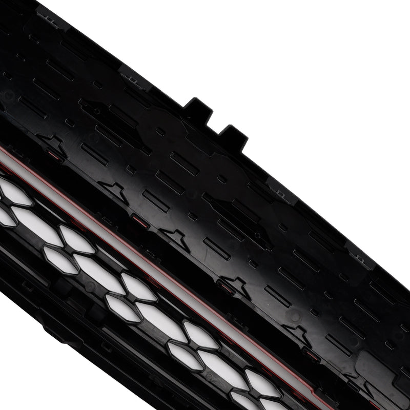 GP-tyylinen kiilto musta punainen verhoilu etugrilli Fit Mini Cooper F55 F56 F57 2014-2021