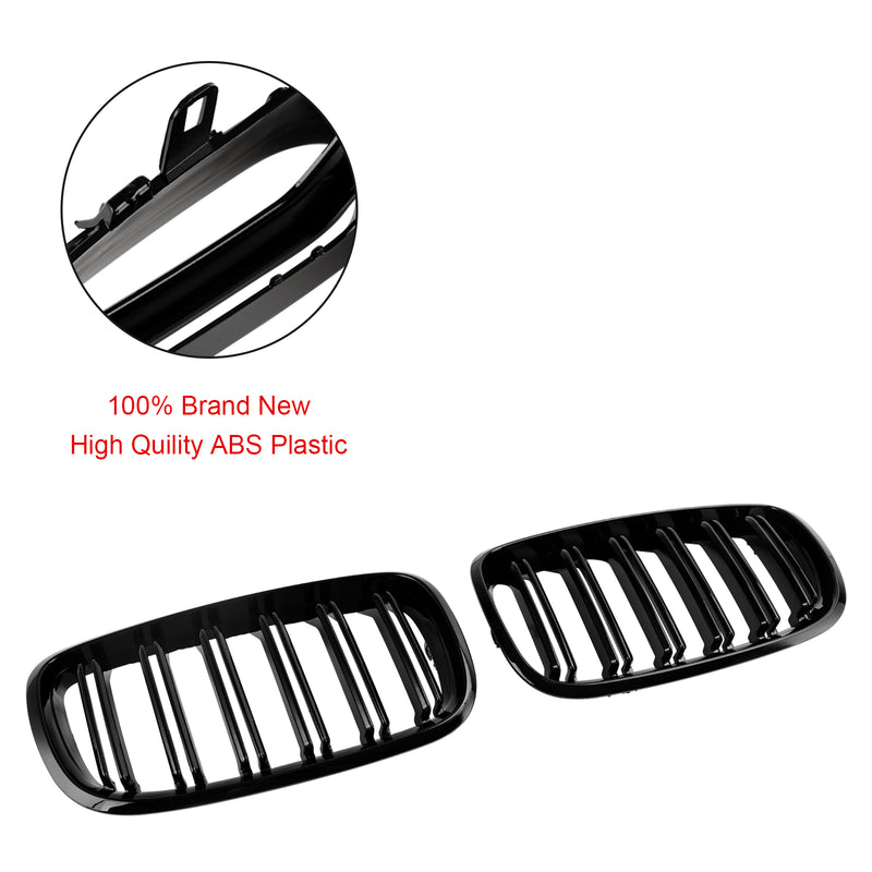 Sport Kühlergrill Doppelsteg Performance Glanz passend für BMW X5 E70 X6 E71