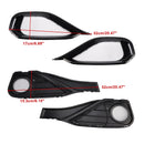 Nebelscheinwerfer Lichtabdeckung Einsatz Grill Grille 51117294831 Fit BMW F32 F33 F36 418D