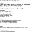Heckscheibendach 50"" LED-Lichtleistenhalterung für Can Am Defender 500/800/1000