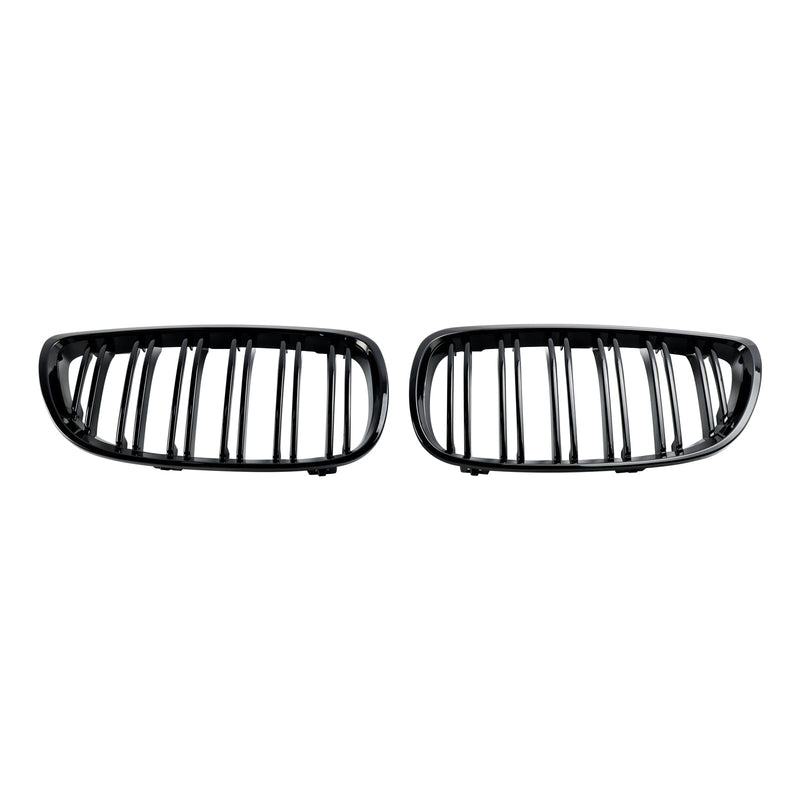 Glänsande svart front njurgrill Grill Passar BMW E92 E93 328i 335i 2006-2010 2DR