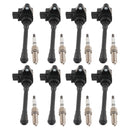 2017–2020 Nissan Titan 5.6L V8 8X Zündspule &amp; Zündkerze UF812 UF813