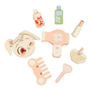 Kinder Schminktisch mit Spiegel – Prinzessin Schminkset für Mädchen ab 3 Jahren mit 8 Zubehörteilen und Schublade