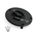 Tankdæksel quick release sort til Honda CB CBR 600 900 1000 RR CBF 1000 F