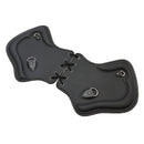 1985–2017 Touring, Softail, Dyna oder Sportster Bikes Paar CNC Hitzeschild Sattelschutz Schwarzbraun