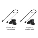 Drahtlose Maus Ladestation Dock Ladegerät für Logitech G903 GPW 3/4 Razer V2pro