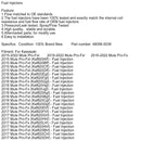 49056-0038 Polttoaineen ruiskutus Kawasaki Mule Pro FX FXR FXT KAF820 KAF820 EPS