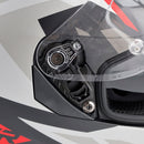 Prick motorcykelhjälm för vuxna, gata, integrerad hjälm, röd/svart