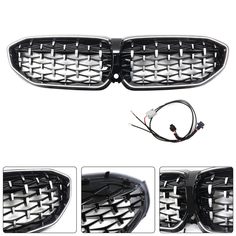 2019–2022 BMW řada 3 G20 Chrome-Diamond Renal Grille 51138072085