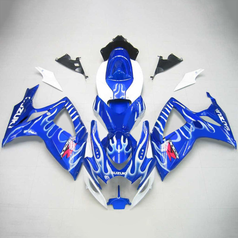 2006-2007 K6 Suzuki GSXR 600/750 Kit de carenagem de injeção de corpo de plástico