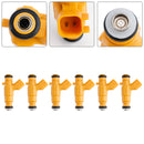 6 stykker drivstoffinjeksjonsventil 0280156129 Egnet for Opel Vectra Egnet for SAAB 9-3 2.8L 12581682