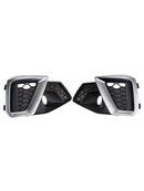 2020–2024 Audi A4 B9.5 S-Line Silber Frontstoßstange untere Nebel Kühlergrillabdeckung