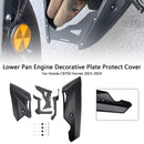2023-2024 Honda CB750 Hornet Pan con platos decorativos de motor inferior Proteger cubierta