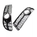 2005–2008 Audi A4 B7 S-line S4 Front-Time Bar Honeycomb Fog of Cooler Grille Cover