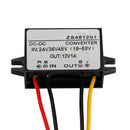 Wasserdichter DC-DC-Wandler 24V 36V 48V Step Down auf 12V Netzteilmodul 1A