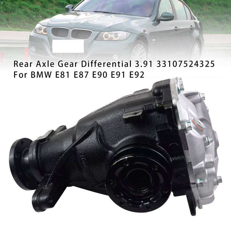 BMW E81 E90 E91 E92 Hinterachs Gear Diferencial 3.91 33107524325
