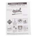 Niedriger Wagenheber, 2,5 Tonnen (5500 lbs), 3,35""-14,17"" Höhenhubbereich