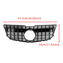 2013–2015 Mercedes Benz GLK X204 GT Kühlergrill in glänzendem Schwarz