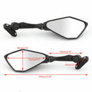 Par racing-speil bakfra for Kawasaki EX250 EX300 ZX636 56001-0239