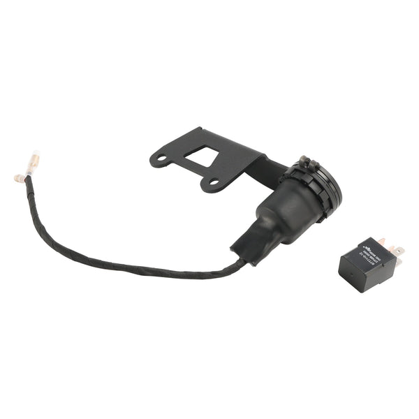 2022-2024 Honda Rebel CMX300 CMX500 12V uttagsladdare USB+C Typ Snabb