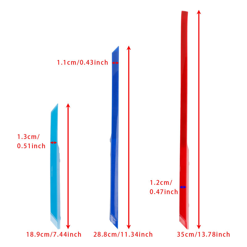 2025 BMW X3 Tri-Color ABS Front Kidney Grille Insert Trims Clip