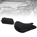 2024-2025 Für Kawasaki Eliminator 500 Untere Frontverkleidung mit unterem Soziussitz, schwarz