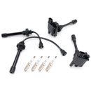 2001-2005 För Chrysler Sebring 2.4L L4 2x tändspole + 2x tändkabel + 4x tändstift UF295 AA-3554-02